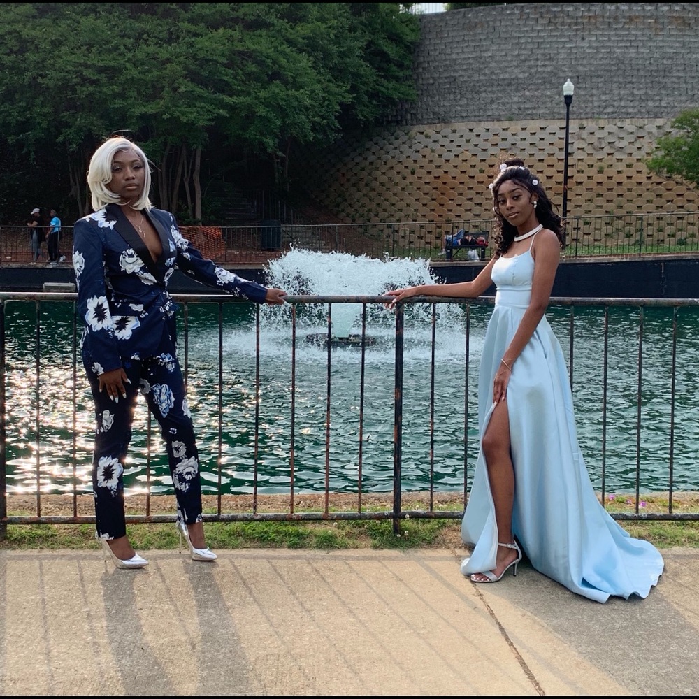 Blue Prom Dress